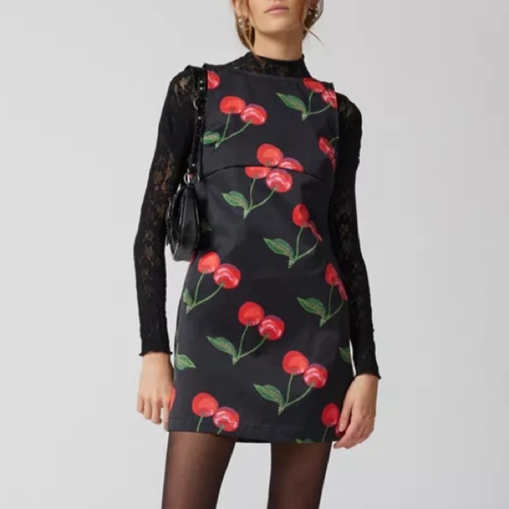 NWT UO Cherry Print Dress
